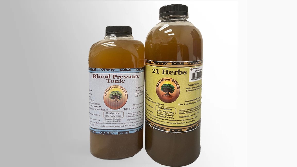 Blood Pressure Tonic + 21 Herbs by Chimduum