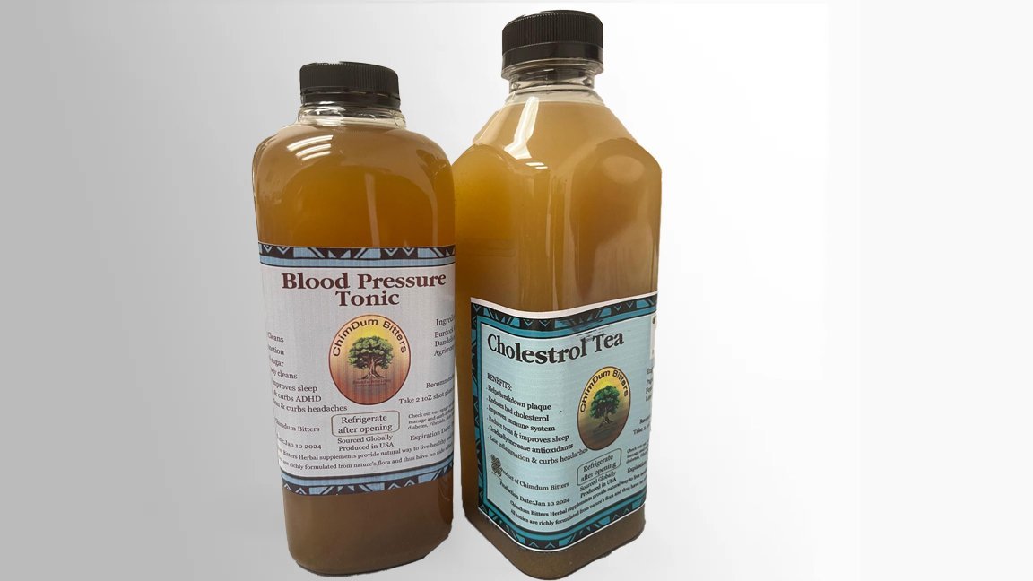 Blood Pressure Tonic + Cholesterol Tea by Chimduum