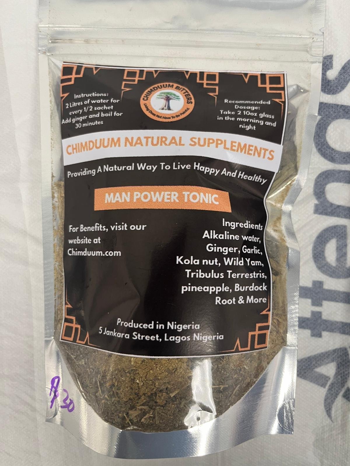 Man Power Tonic by Chimduum